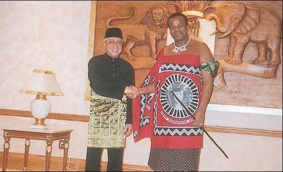 King Mswati III Swaziland